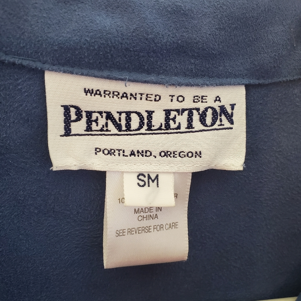 Pendleton Faux Suede Button Down - image 2